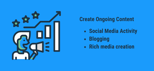 create ongoing content